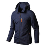 Wind- en Regenbestendige Outdoor Jas voor Heren, blauw