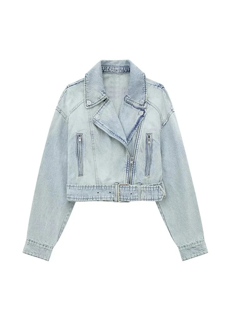 denim jas dames herfst winter
