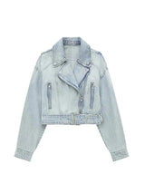 denim jas dames herfst winter
