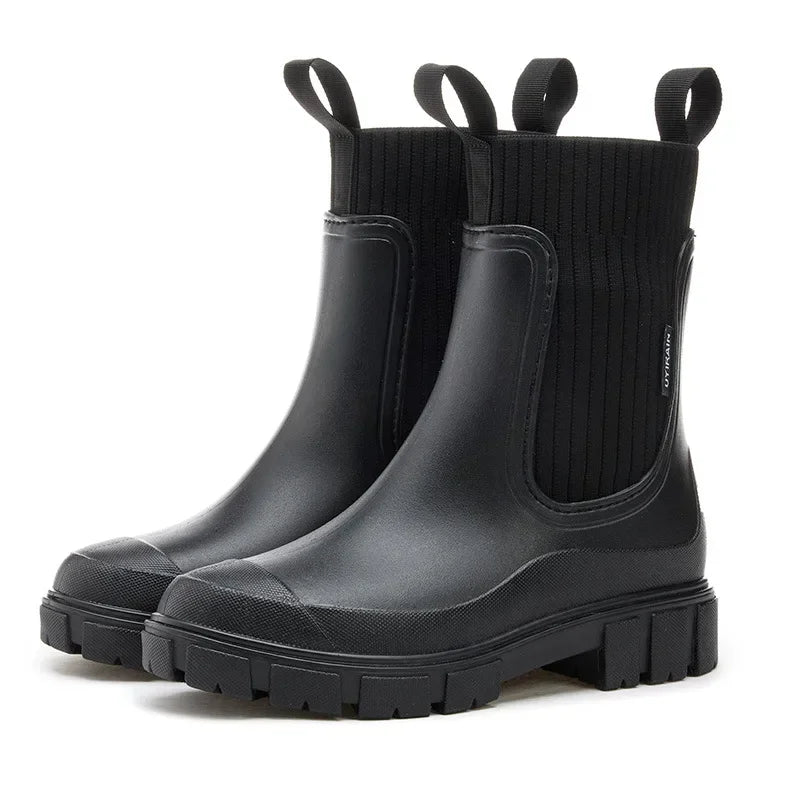 Regenliebe Chelsea | Wasserdichte Damen-Regenstiefel mit Komfortsohle