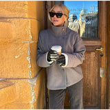 Norava Damenjacke kurz braun herbst
