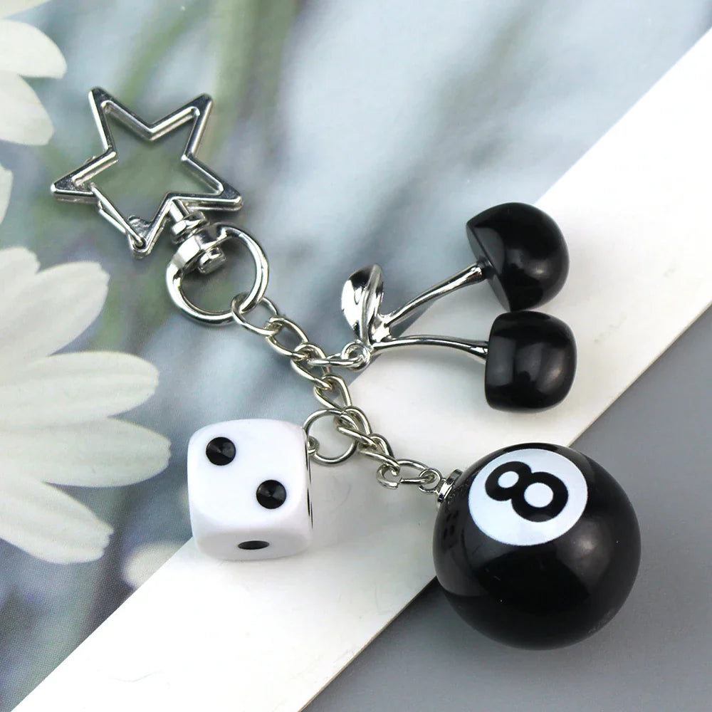 Mia | Cherry Keychain