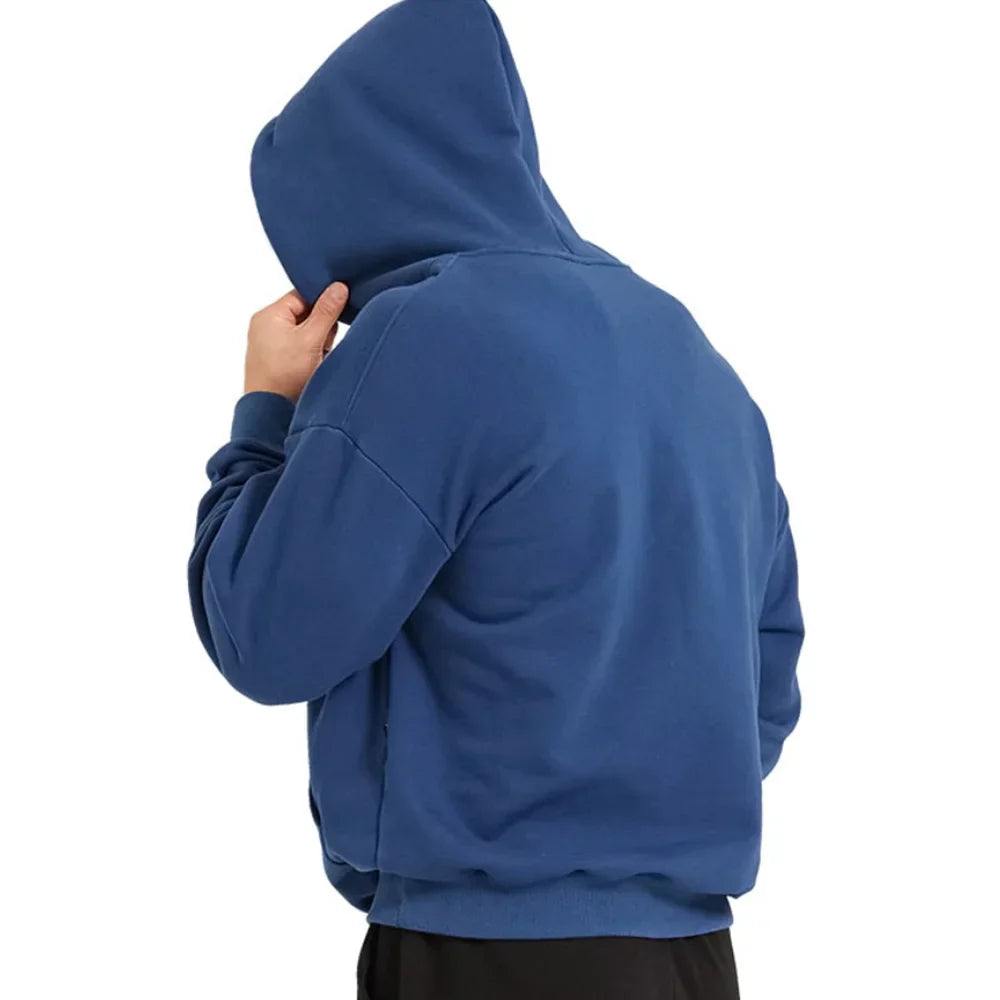 relaxed fit hoodie voor een moderne look

