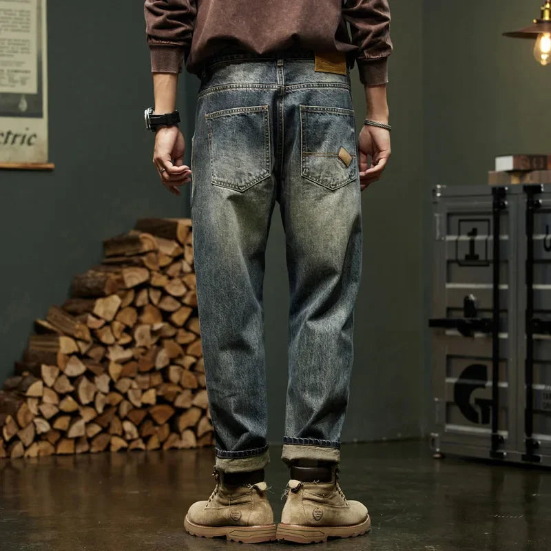 Comfortabele herenjeans met casual uitstraling
