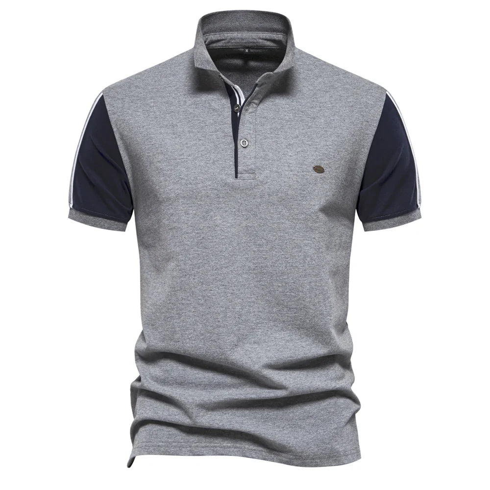 comfortabele ademende polo voor lente
