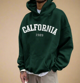 heren hoodie met print
