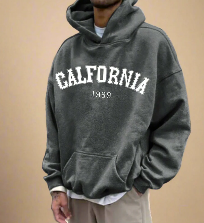 zachte hoodie met capuchon
