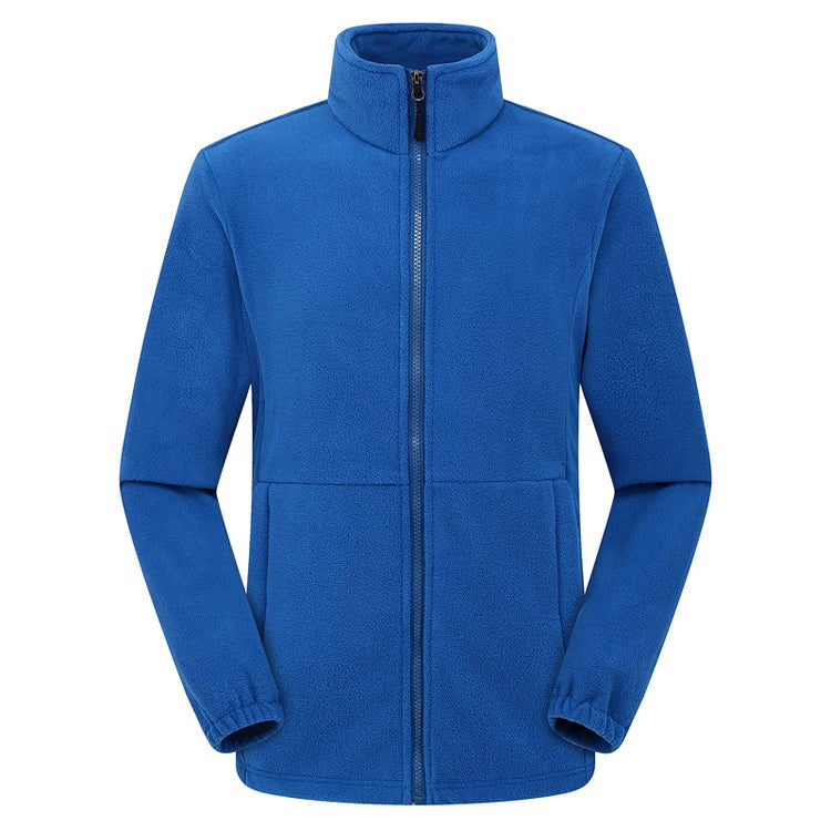 minimalistische fleece jas
