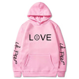 casual hoodie met prints
