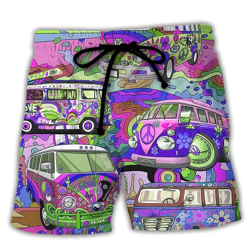Idris zwemshort – stijlvolle en moderne graffiti zwembroek

