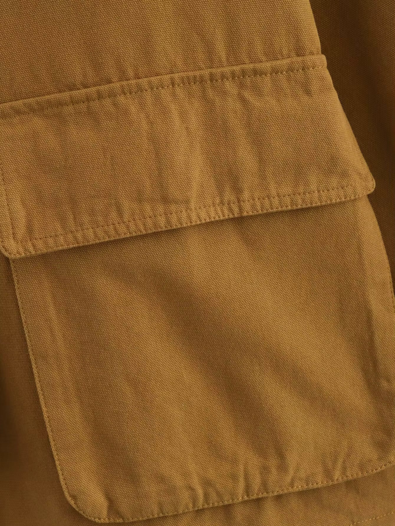 Marleau Jacket | Damen Workwear Jacke in Camel mit Cordkragen & Toggle-Verschluss