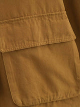 Marleau Jacket | Damen Workwear Jacke in Camel mit Cordkragen & Toggle-Verschluss