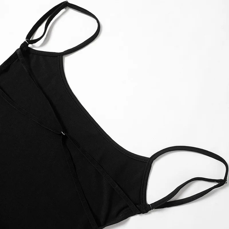 NightCharm Strappy Bodysuit Damen getragen