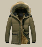 stoere outdoor jas voor koude dagen
