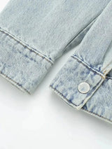 denim jas dames herfst winter
