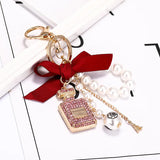 tashanger met sierparels en parfumhanger
