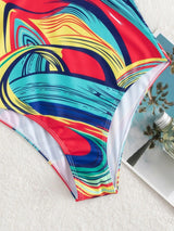 Celina | One-Piece V-Neck Swimsuit