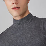 Lichtgrijs heren t-shirt met strakke pasvorm
