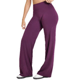 Yoga-Hose Damen High Waist Flared für Gym und Pilates – Livia von Talaine, Tragebild