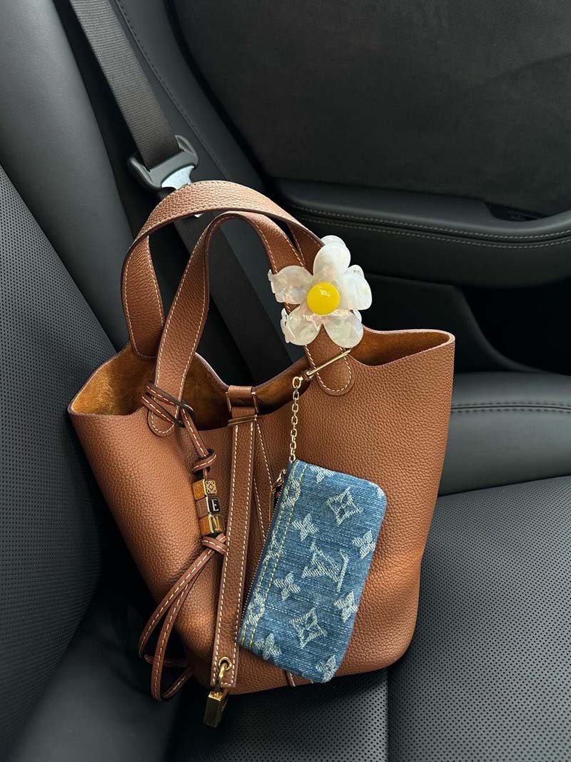 Luna Luxe Bag – Hoogwaardig vegan leer met subtiele textuur