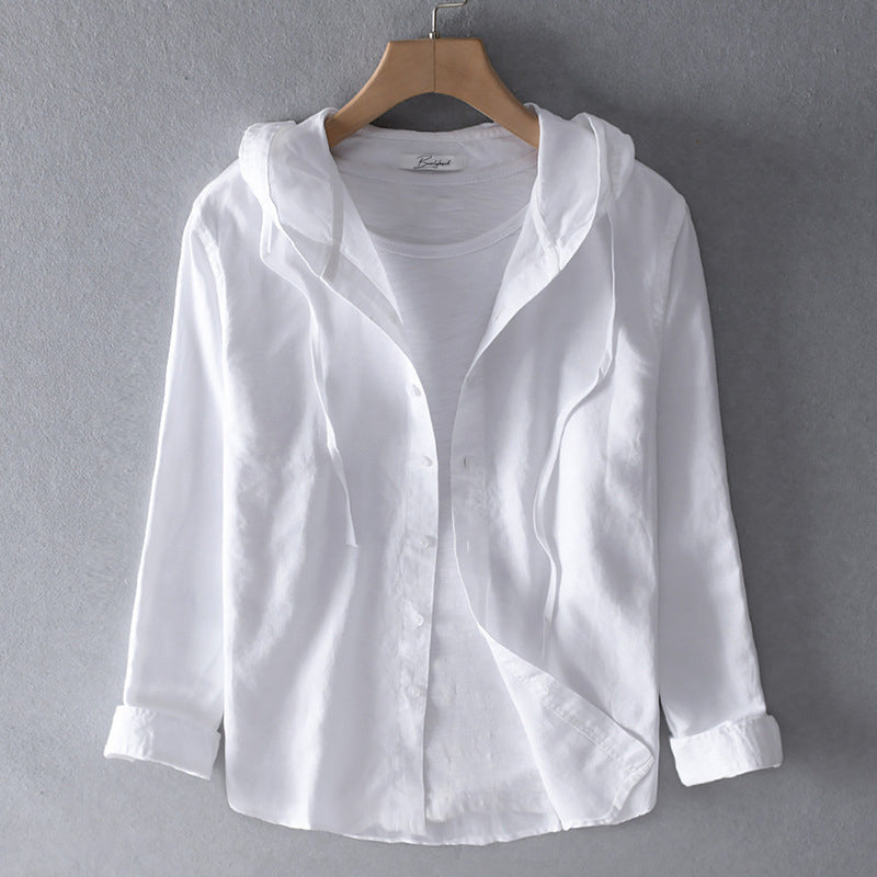 Elena | Light Blouse with Hood