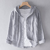 Elena | Light Blouse with Hood