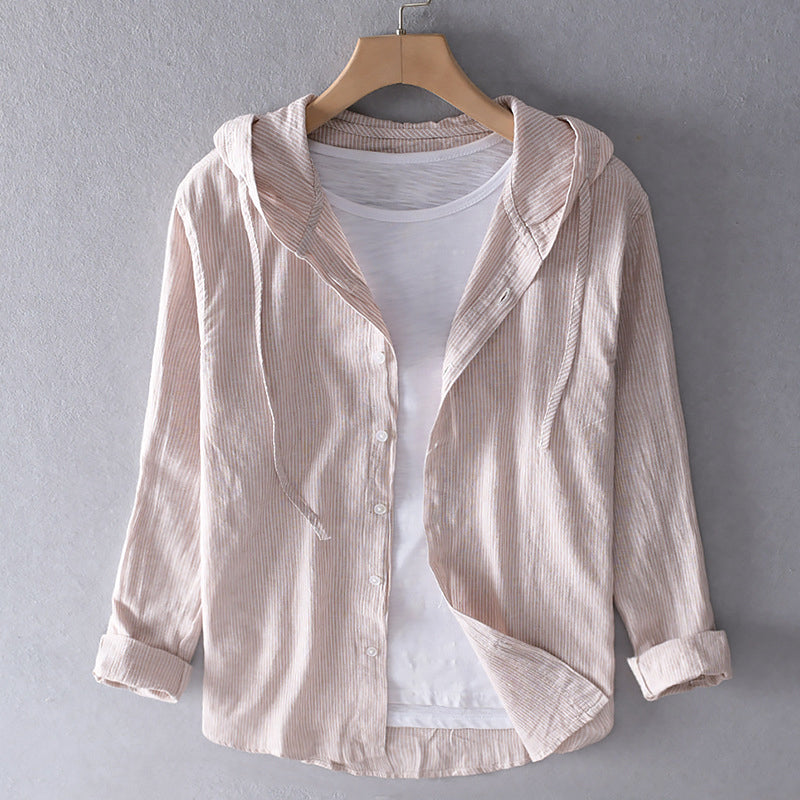 Elena | Light Blouse with Hood