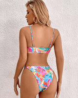 Solène | Tropical Print Bikini