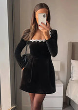 Serena | Elegant Long Sleeve Dress