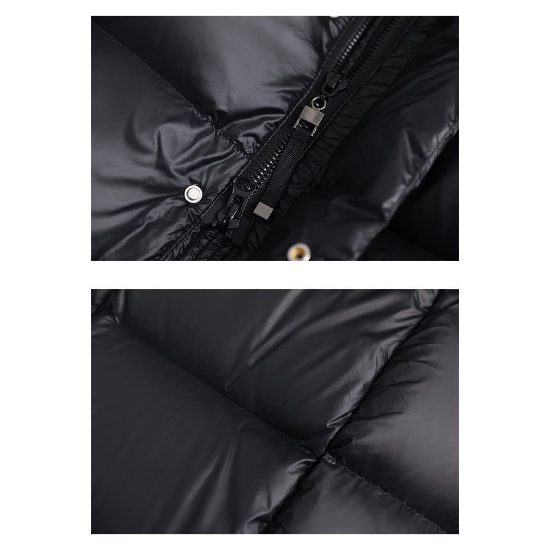 Phoebe Puffer | Langer Damen-Wintermantel mit Kapuze & Wattierung