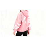 Blayen Oversized Sweatshirt Damen Rosa mit großem Backprint – Talaine