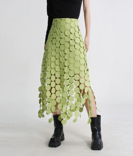 Zanira | Laser Cut Circle Skirt