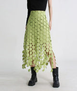 Zanira | Laser Cut Circle Skirt