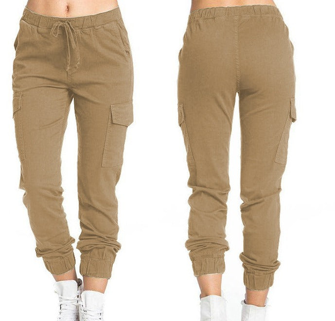 Sofie Cargo | High-Waist Damenhose mit Cargotaschen & Modernem Schnitt