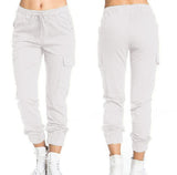 Sofie Cargo | High-Waist Damenhose mit Cargotaschen & Modernem Schnitt