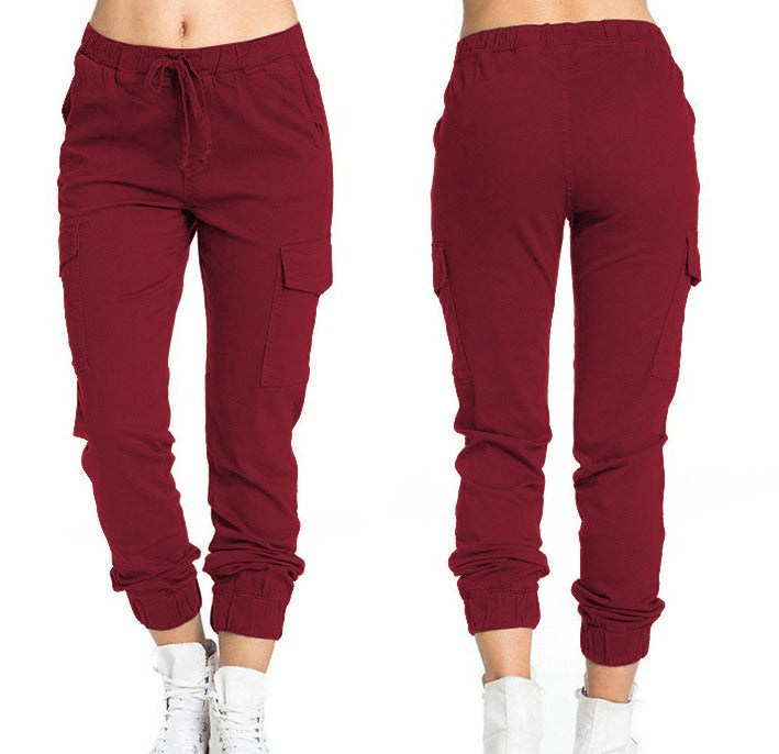 Sofie Cargo | High-Waist Damenhose mit Cargotaschen & Modernem Schnitt