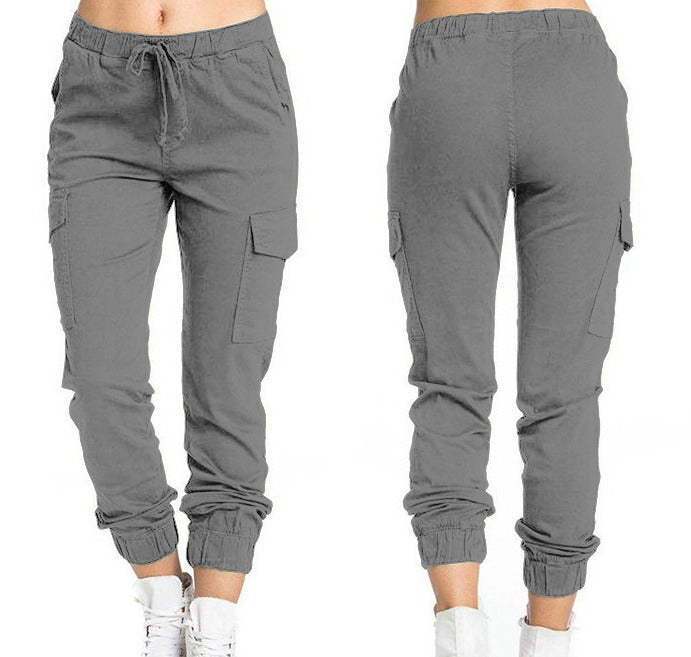 Sofie Cargo | High-Waist Damenhose mit Cargotaschen & Modernem Schnitt