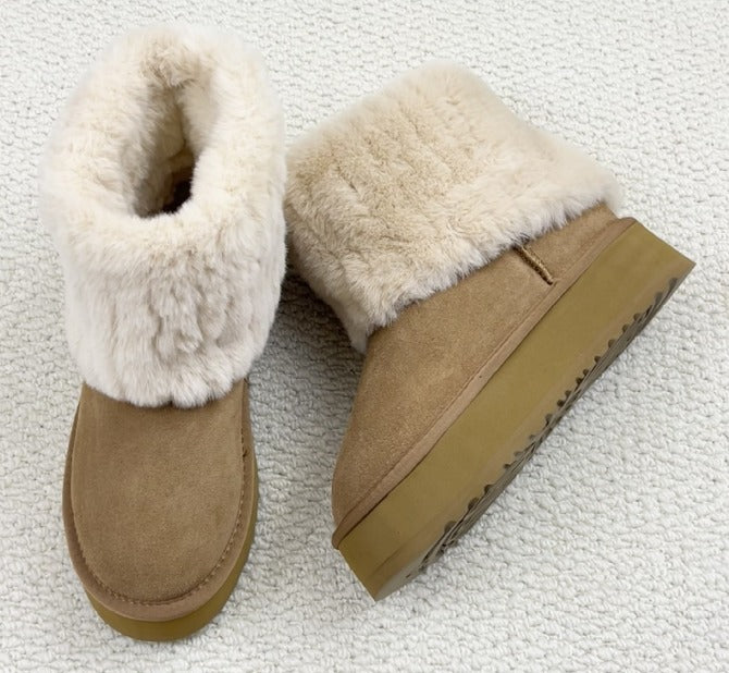 Fjorna Winter Boots | Damen Stiefeletten mit Warmfutter & Lässigem Design