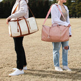 Beige Nomad Elite opvouwbare reis- en sporttas met waterbestendige afwerking