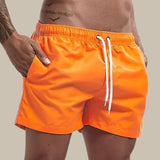 Comfortabele zwemshort met sneldrogende stof en trekkoord

