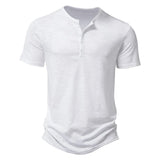 Wit comfortabel T-shirt met ronde hals