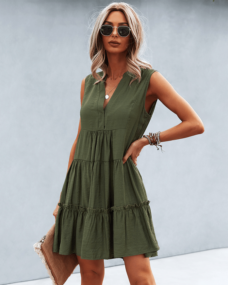 Amelie-jurk in zomerse kleuren
