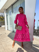 elegant midi jurk dames met tijdloze snit
