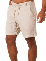Larry | Breathable Cotton-Linen Shorts