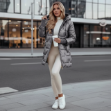 Velmora Damen Steppjacke in Grau
