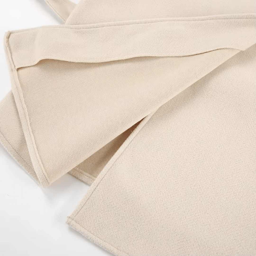 Dalara Wrap Coat | Leichter Wickelmantel mit Taillengürtel & Herbstlook