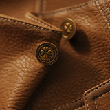 elegant getailleerd leren jack voor dames
