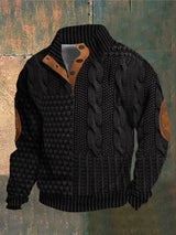 Darien | Knitted Striped Round Neck Sweater