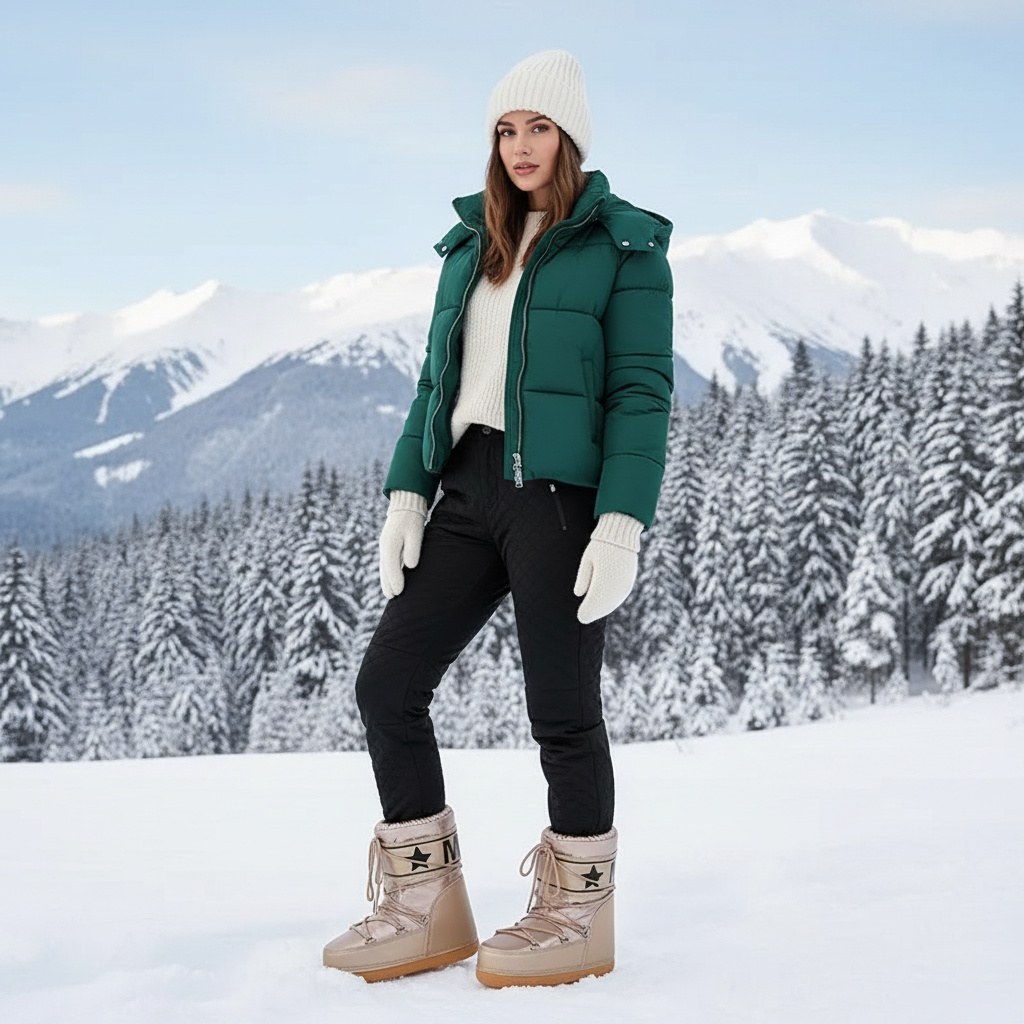 Norvique Snow Boots | Warme Snowboots mit Rutschfester Sohle