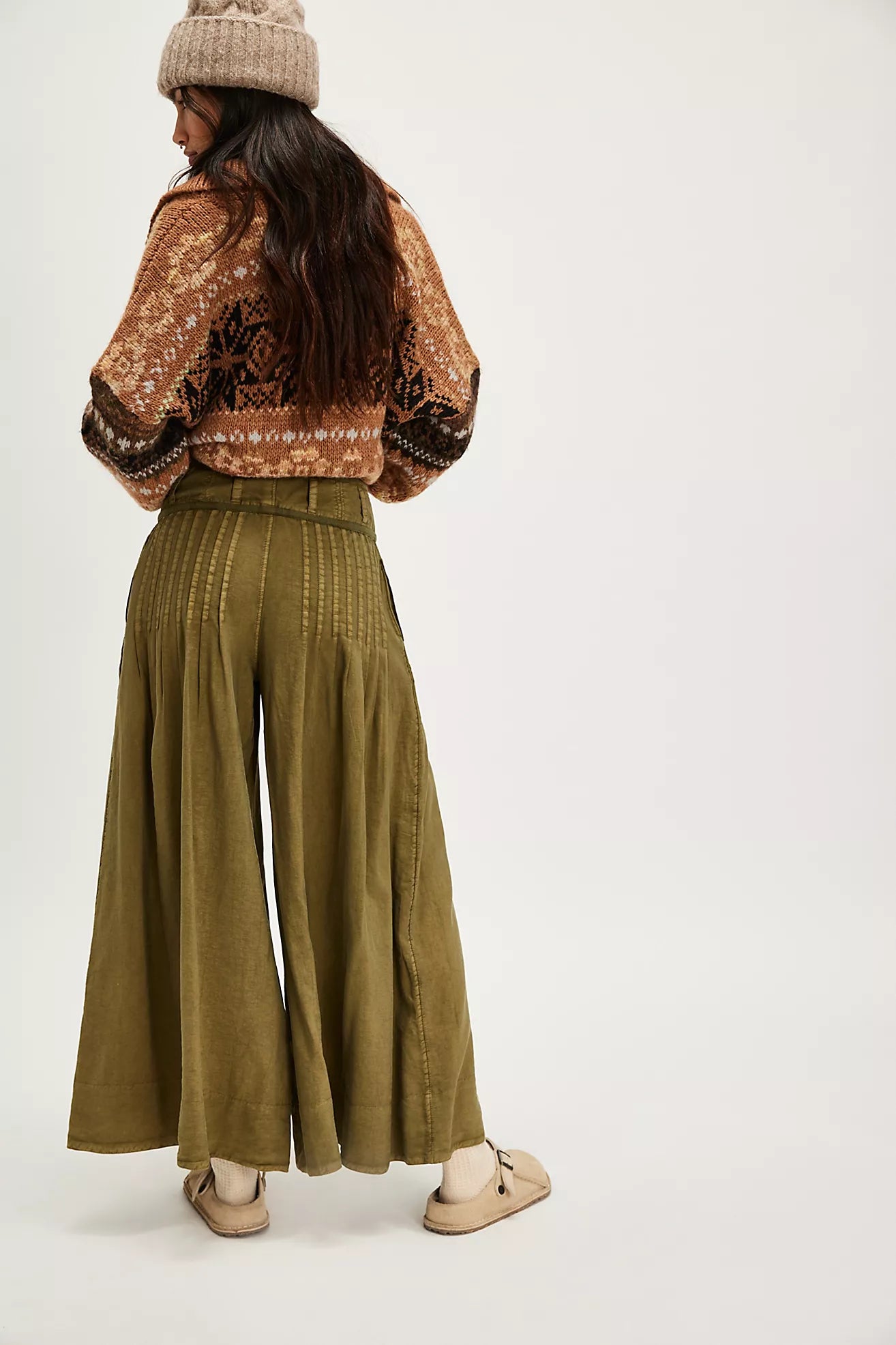 Norvaya | Fair Isle Strickpullover Damen mit Retro-Norwegermuster